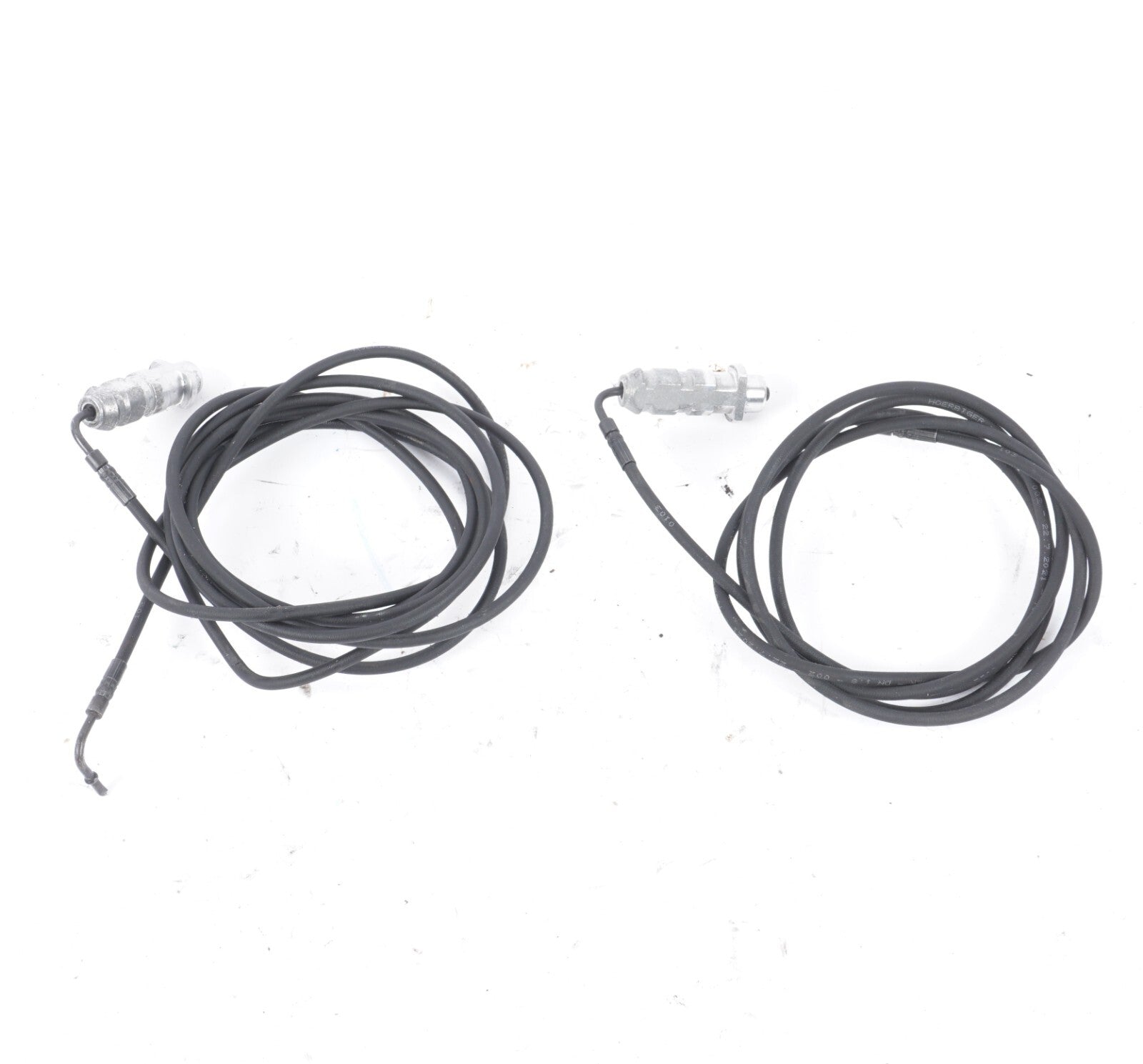 03-06 Mercedes SL500 SL55 Hydraulic Oil Hose Line Pipe Set Of 2 OEM