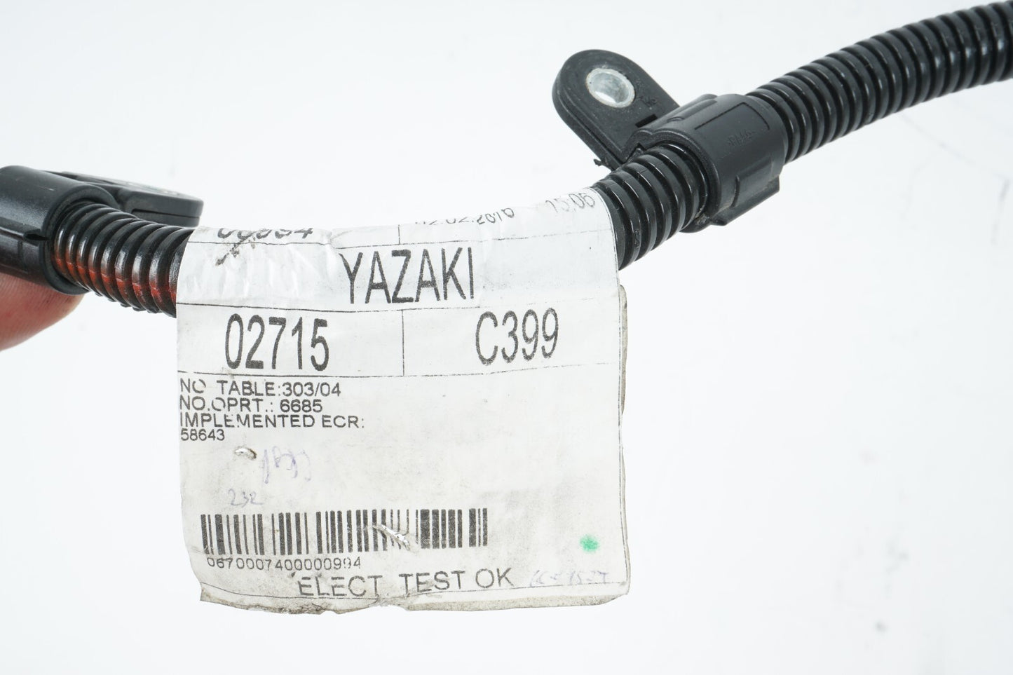 2014 - 2017 MASERATI QUATTROPORTE TRANSMISSION WIRE HARNESS 06700074000 OEM