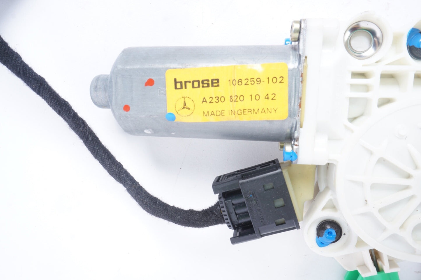 03-12 Mercedes R230 SL500 SL63 Front Right Door Window Regulator Motor OEM