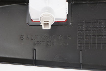 2008 - 2014 MERCEDES-BENZ C300 W204 REAR TRUNK HANDLE TRIM PANEL COVER OEM