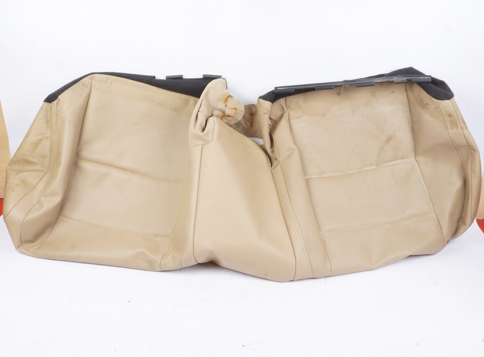 10-13 Mercedes W221 S400 S550 Seat Cushion Rear Bottom Lower BEIGE OEM