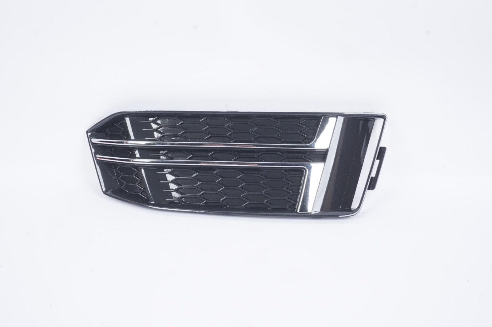 For 2016-2018 Audi A4 B9 S-Line S4 Fog Light Cover Honeycomb Grille LEFT Chrome