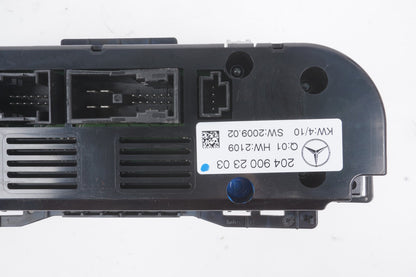 08-11 Mercedes C300 AC Heater Climate Control 2049002303  OEM