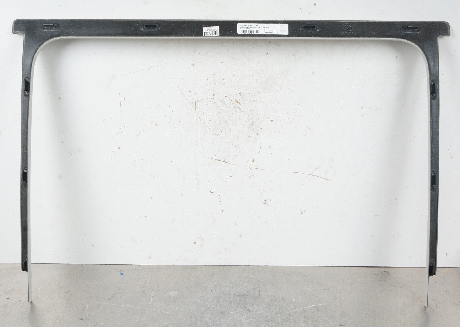 MERCEDES R231 SL-CLASS REAR GLASS WINDOW WINDSHIELD TRIM COVER BEZEL GREIGE GREY
