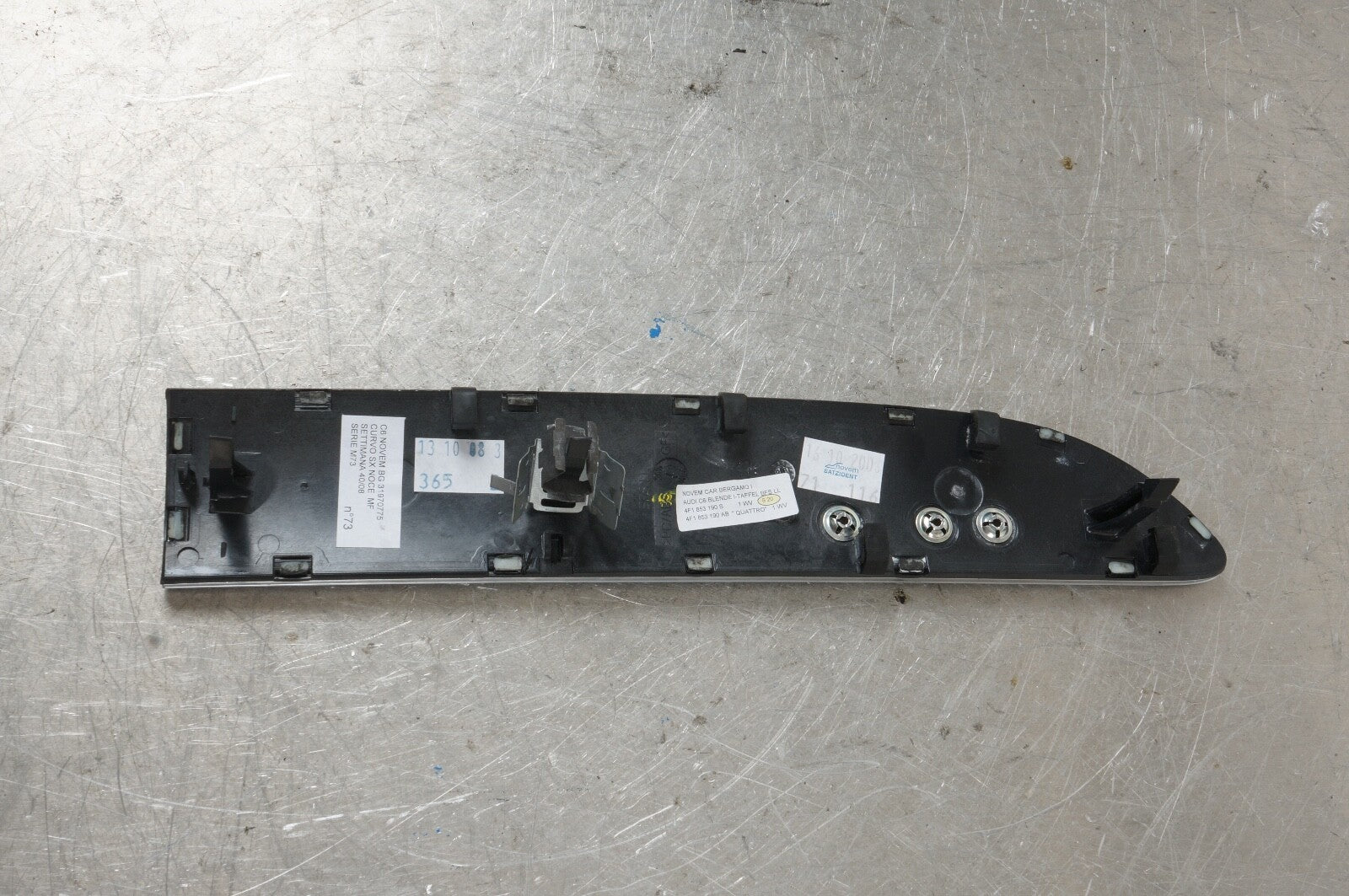 2005-2011 Audi A6 3.2L Quattro Wood Dash Panel Trim  4F1853190S