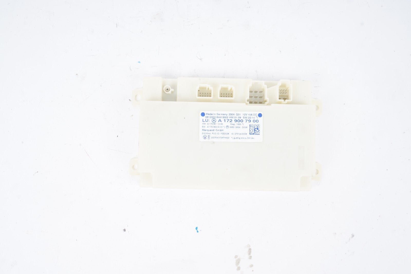 10-15 Mercedes W204 C250 C300 Keyless Go Entry Control Module 1729007900 OEM