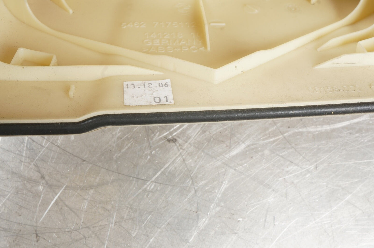 2007-2013 BMW E93 Right Rear Up Bar Frame Cover Trim Convertible OEM Beige Tan