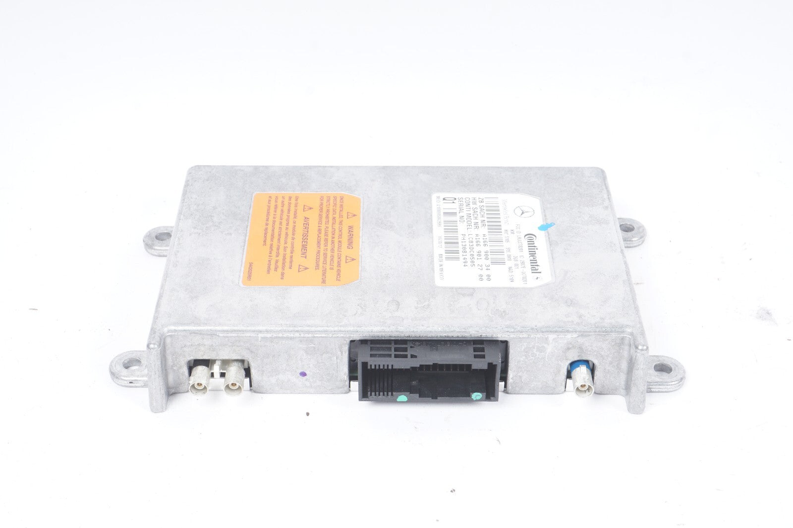 07-13 Mercedes W221 S550 Voice Communication Control Module A1669003400 OEM