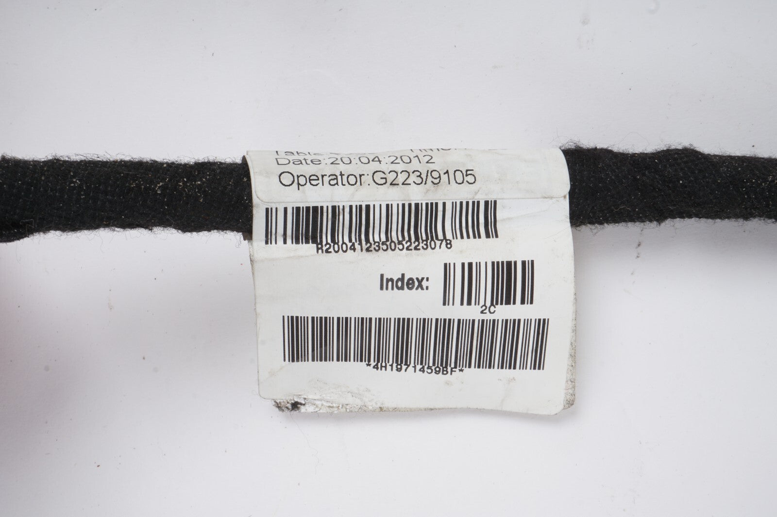 11-17 AUDI A8 A8L DASH DASHBOARD INSTRUMENT PANEL WIRING HARNESS 4H1971459BF OEM