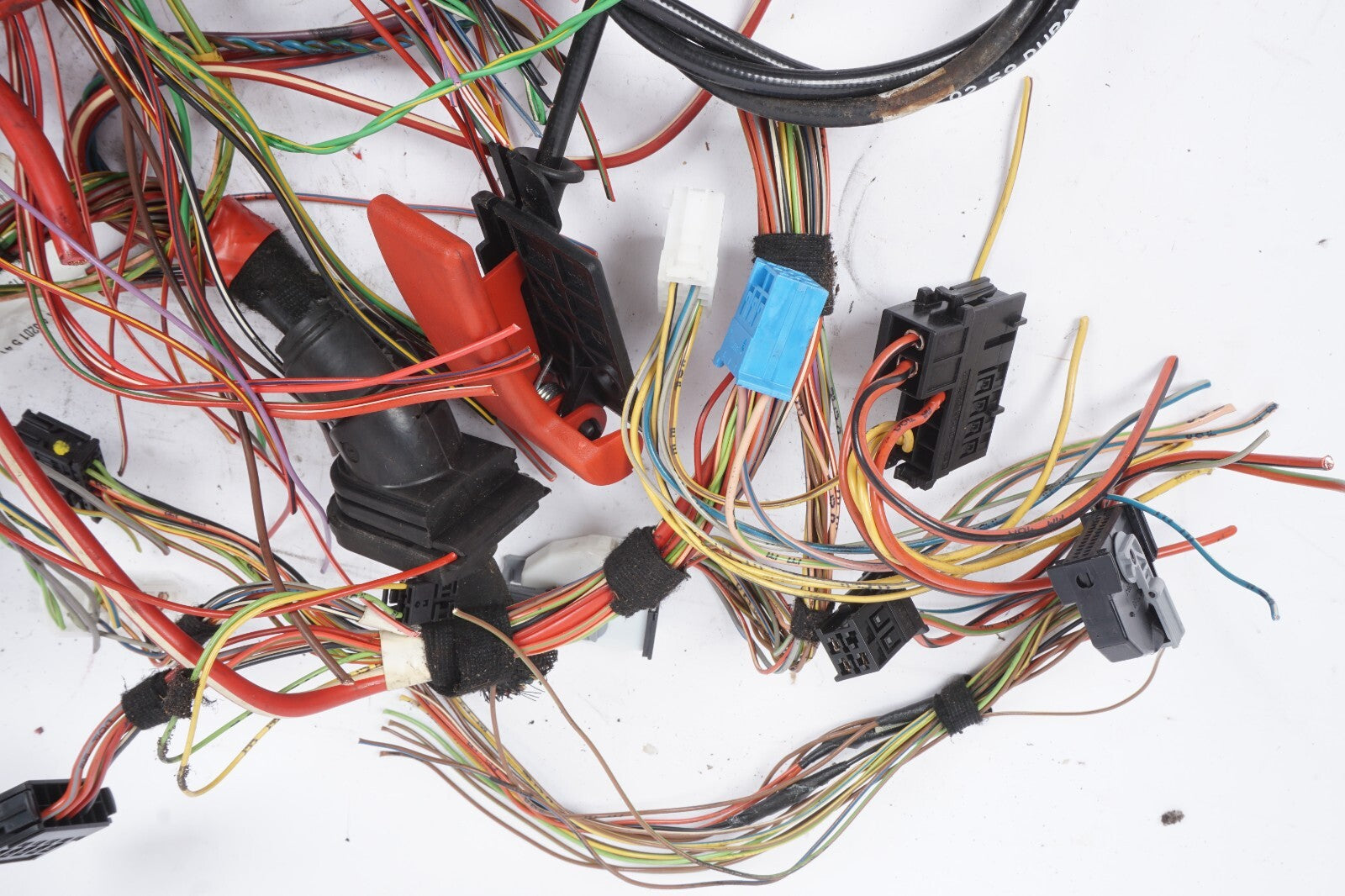 2007-2009 Mercedes W221 S550 Left SAM Plug Wire Wires OEM