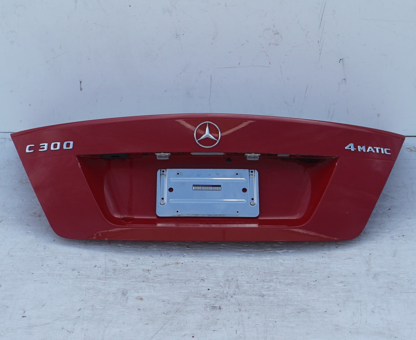08 - 14 Mercedes W204 C300 C250 TRUNK LID OEM