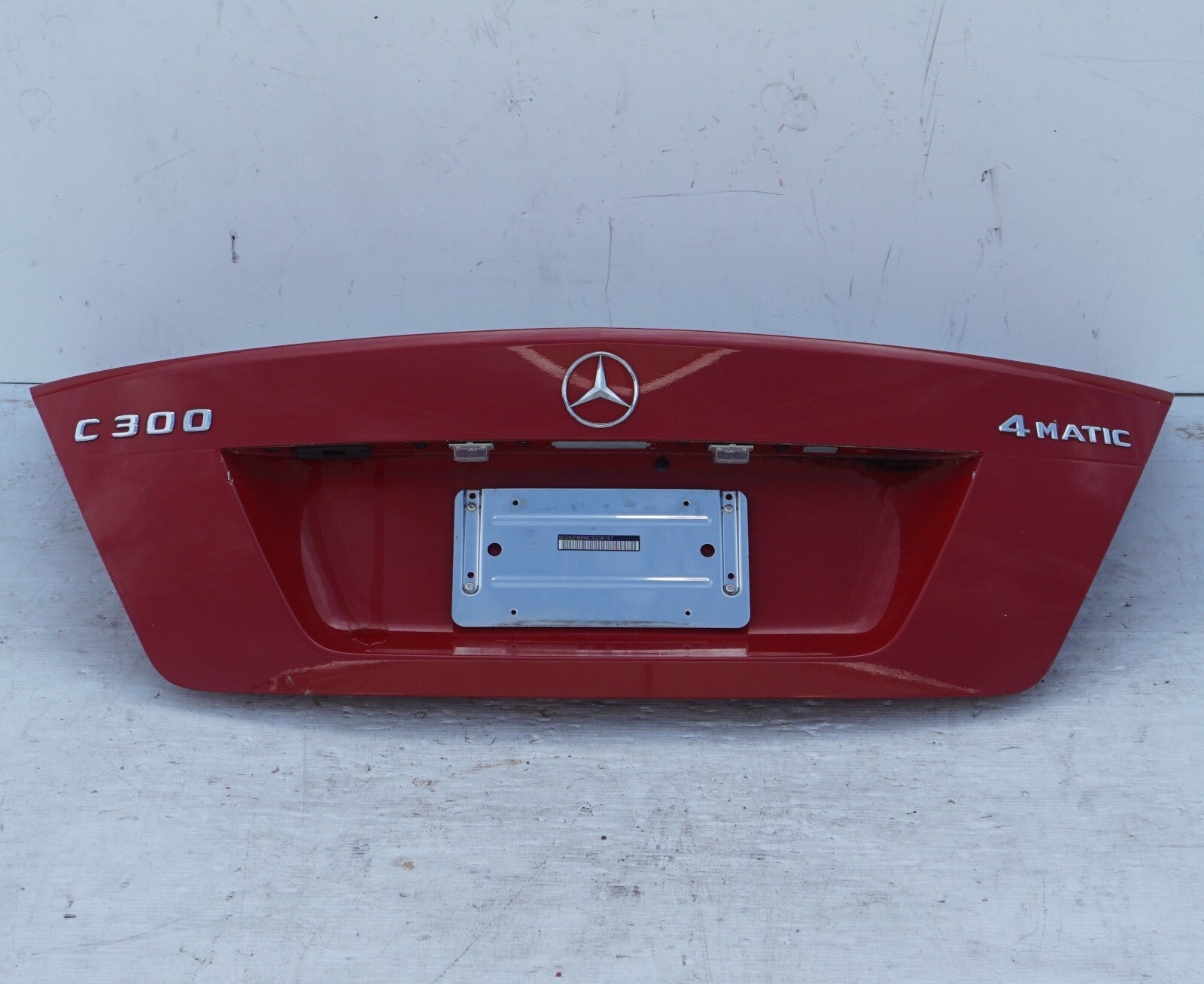 08 - 14 Mercedes W204 C300 C250 TRUNK LID OEM