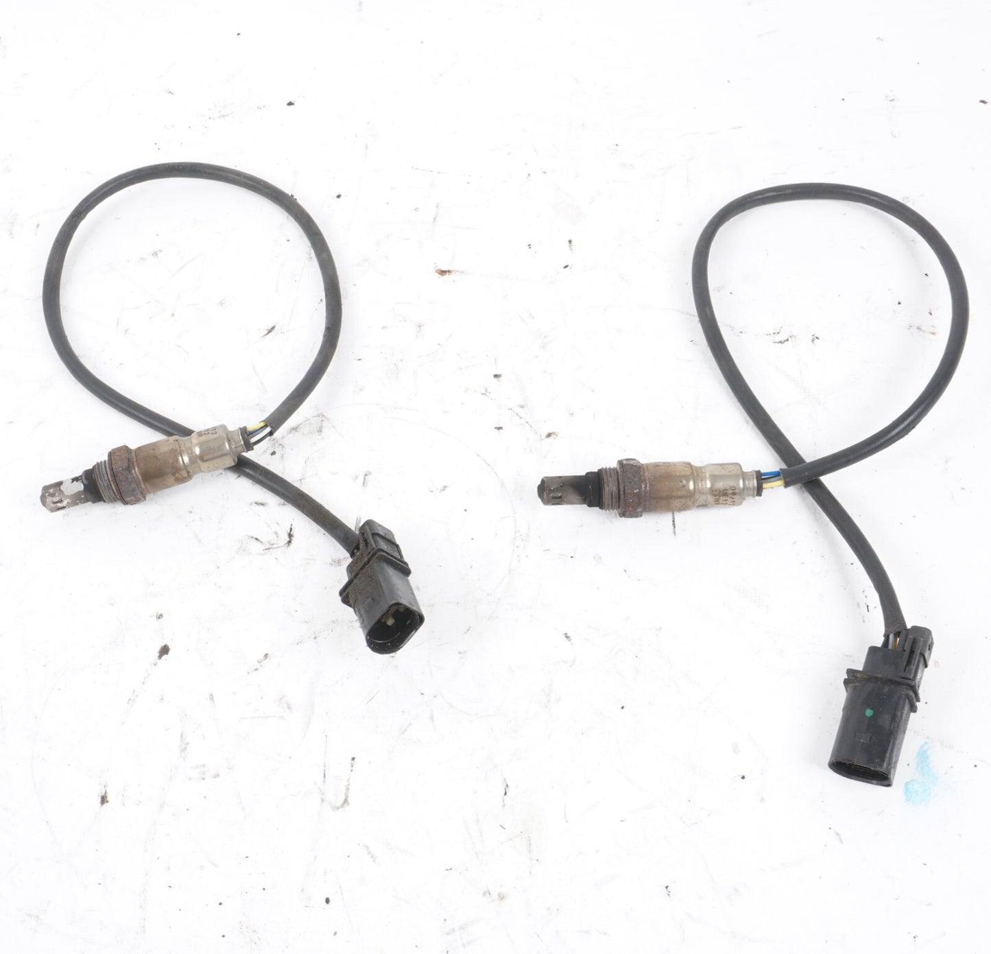 12-17 AUDI A8L A8 3.0L OXYGEN SENSOR SET OF 2  OEM