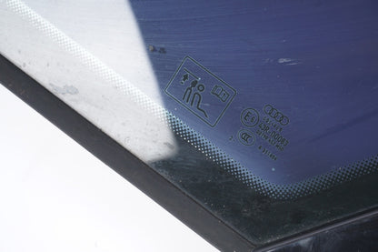 11-17 AUDI A8L RIGHT PASSENGER SIDE REAR QUARTER WINDOW GLASS OEM