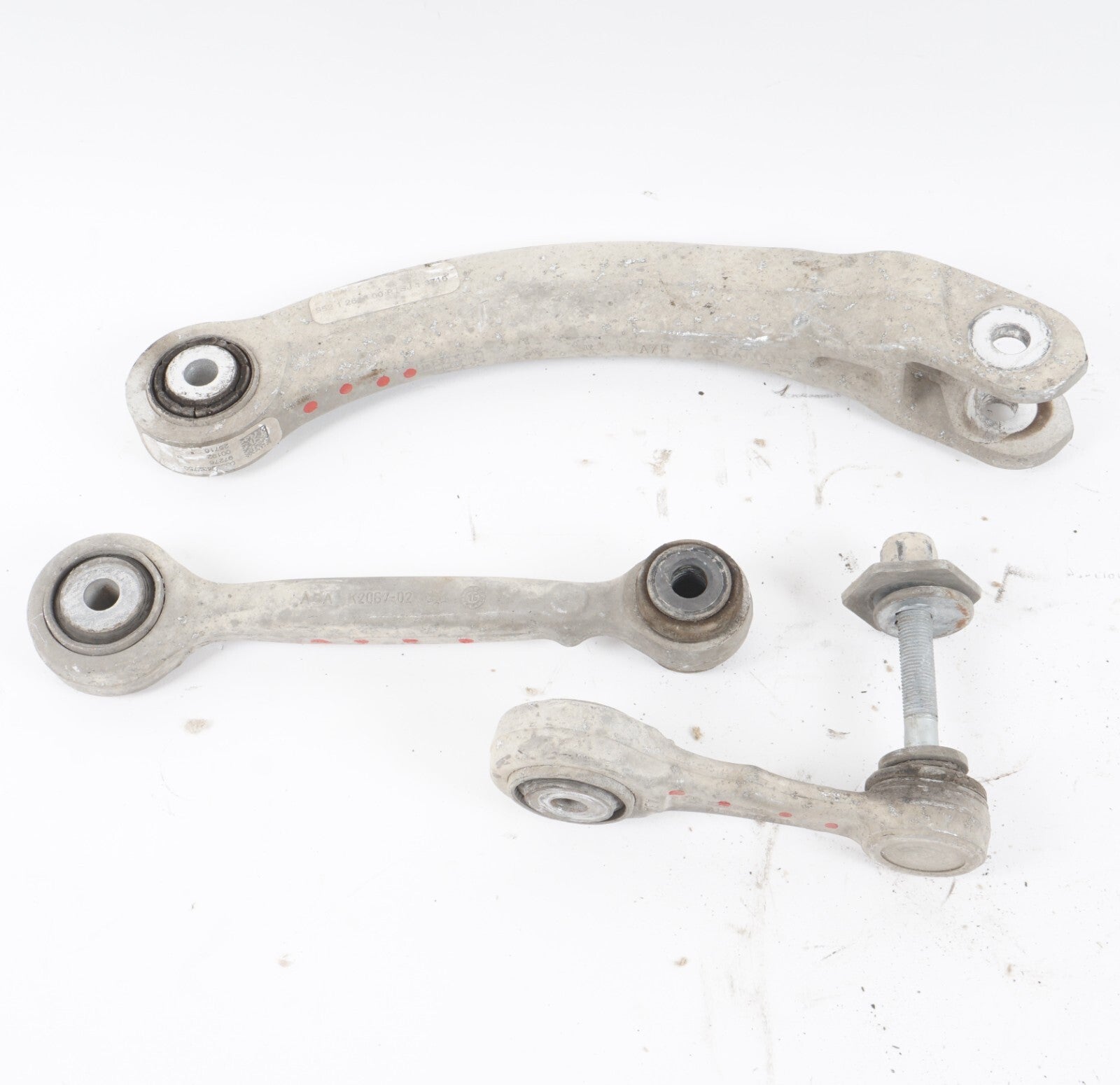 17-22 ALFA ROMEO GIULIA 2.0 RWD RIGHT PASSENGER SIDE REAR CONTROL ARM 3PCS OEM