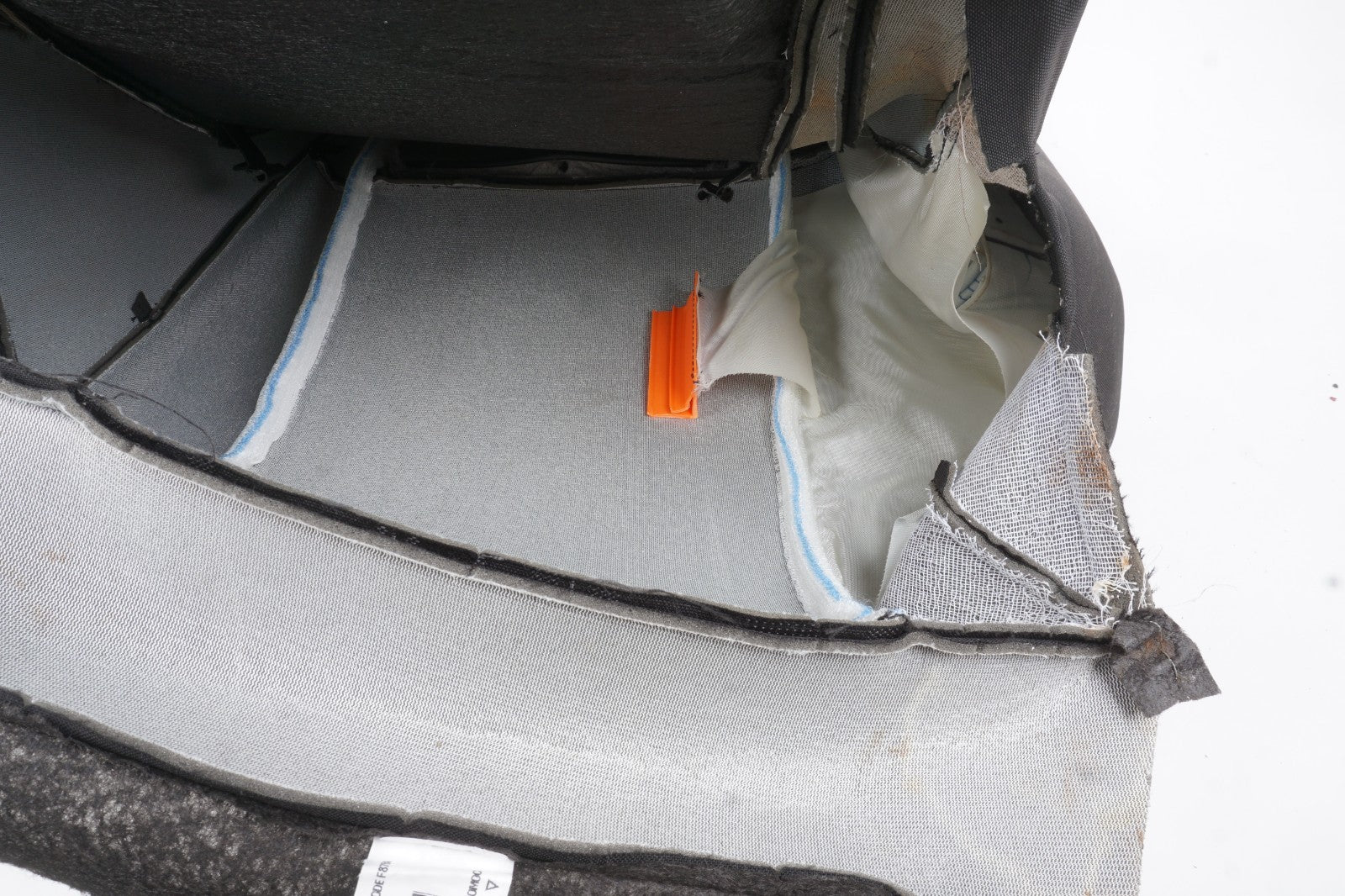 2015-2018 Ford Focus Front Right Passenger Seat Back Cushion Cover Upper OEM