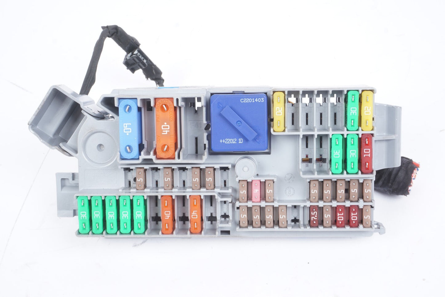 21 - 24 BMW 430I G22 Convertible Front Power Distribution Fuse Box 6807487 OEM