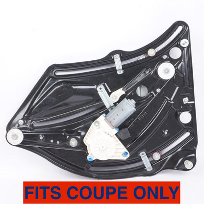 10-17 Mercedes W207 E350 E550 Coupe Rear Right Window Regulator & Motor OEM