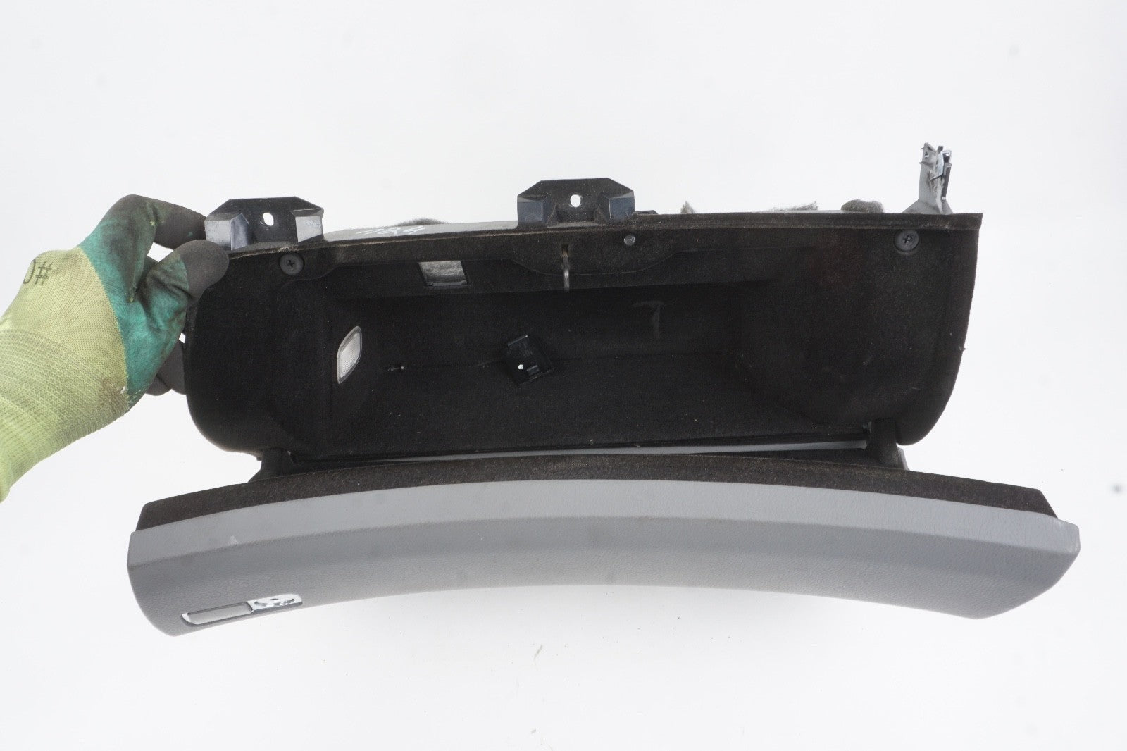 07-09 Mercedes W221 S550 S450 Dashboard Dash Glove Box Compartment Gray OEM