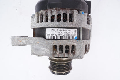 14 - 17 Fiat 500L Alternator 51931432 OEM 36k