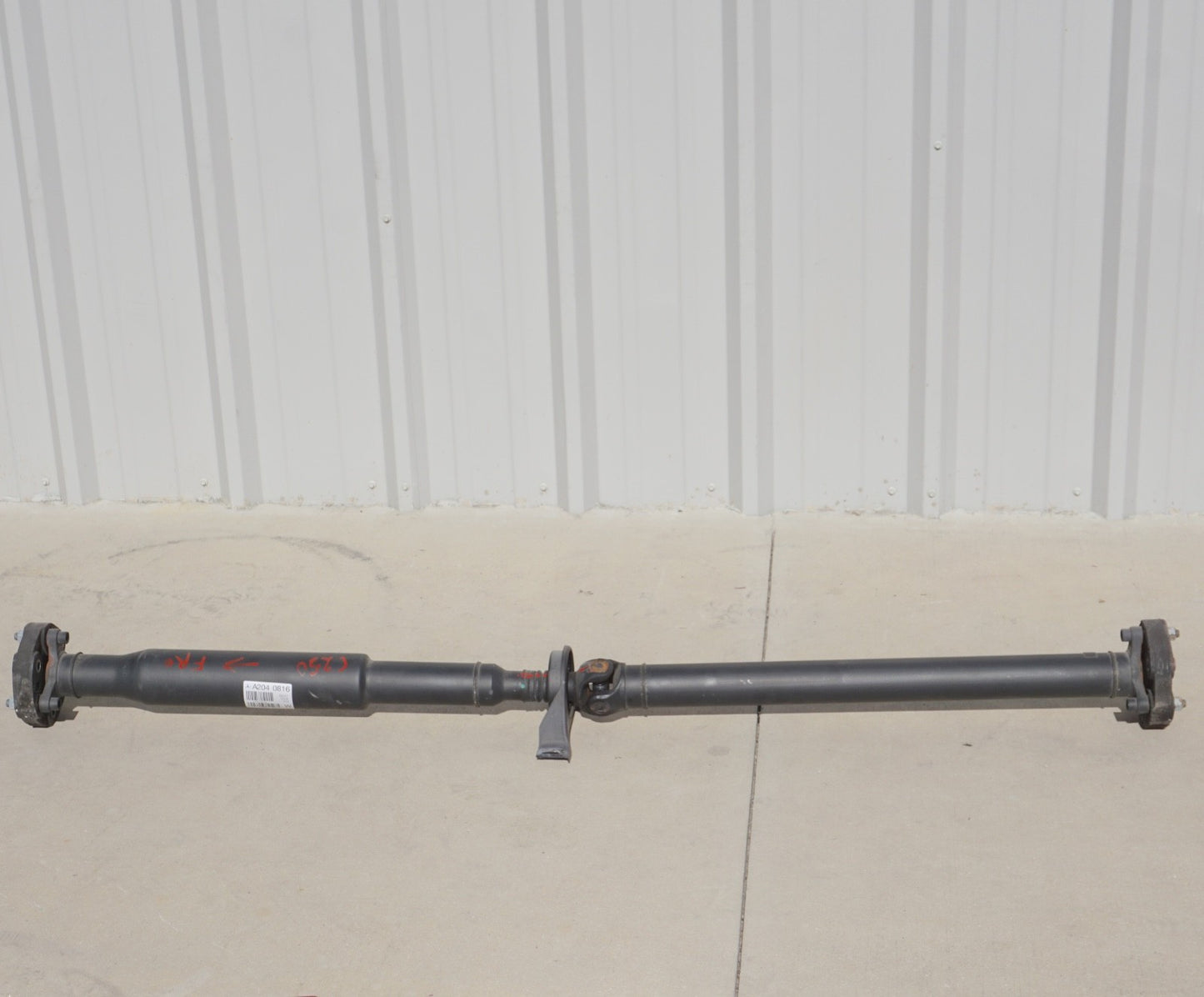 2012 - 2014 Mercedes W204 C250 RWD Driveshaft Line Prop Propeller Complete
