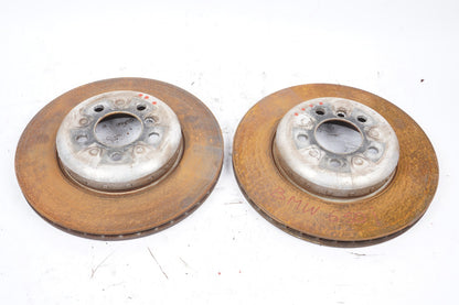 09-19 BMW F10 F06 F12 650i 640i 535i Rear Brake Rotors Disc Left & Right OEM