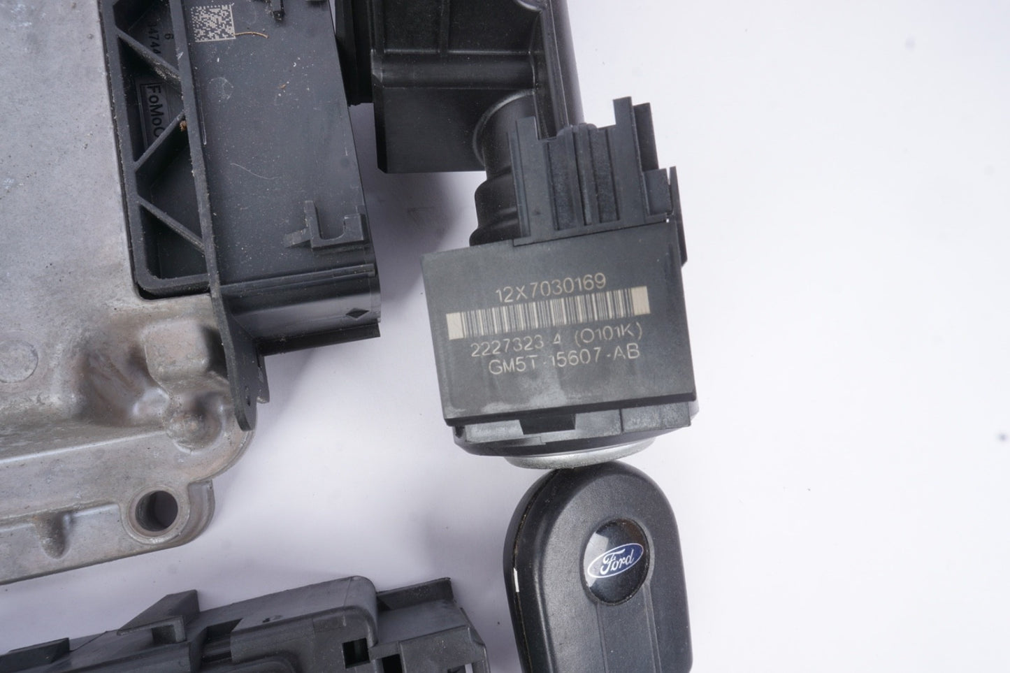 2016 - 2018 Ford Focus 1.0l Enc Engine Computer Bcm Body Control Ignition Lock