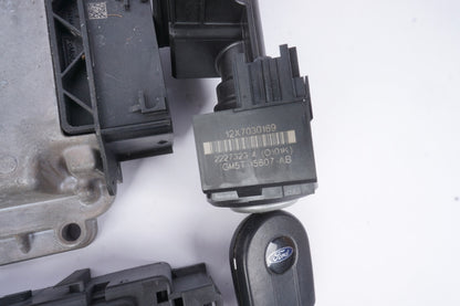 2016 - 2018 Ford Focus 1.0l Enc Engine Computer Bcm Body Control Ignition Lock