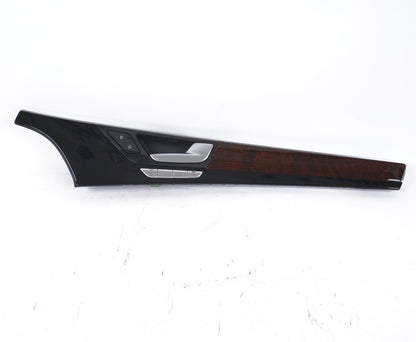 12-17 AUDI A8L A8 FRONT RIGHT PASSENGER DOOR TRIM MOLDING W/ HANDLE  OEM