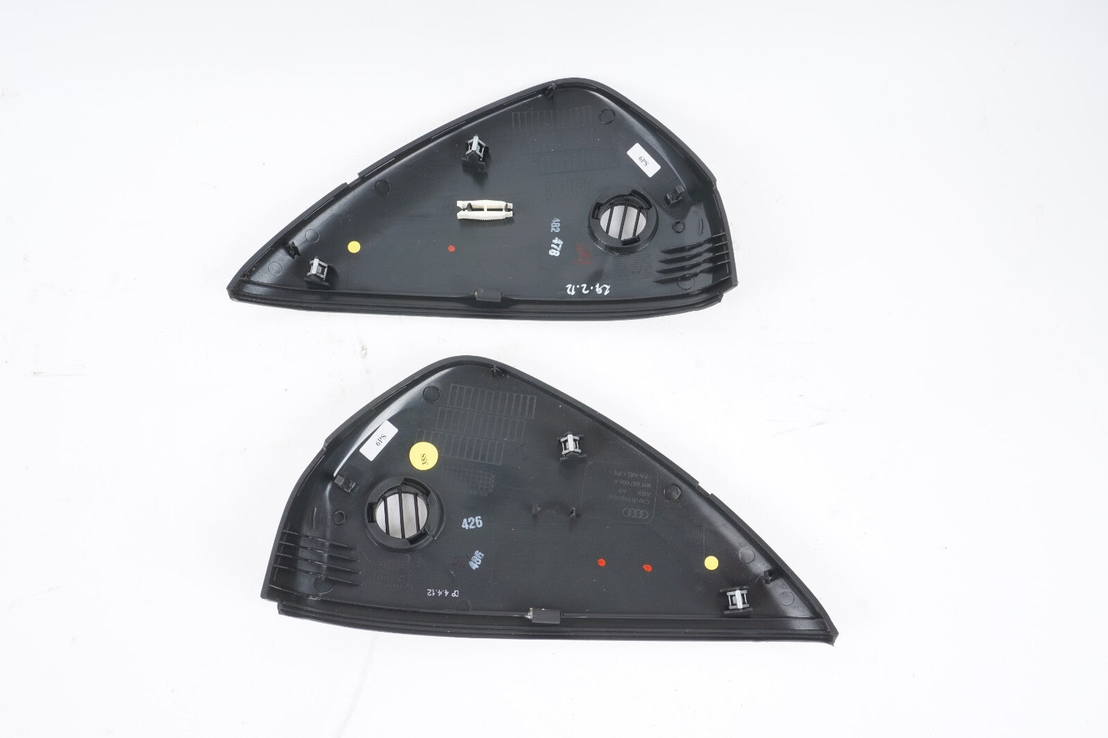 11-17 AUDI A8 A8L S8 DASH END CAP COVER TRIM LEFT & RIGHT OEM