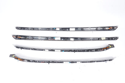 07-09 Mercedes W221 S600 S550 Door Panel Trim Molding SET Of 4 OEM