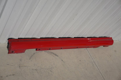 2008 - 2014 Mercedes C250 C300 AMG Sport Sedan Left Side Skirt Rocker Panel Red