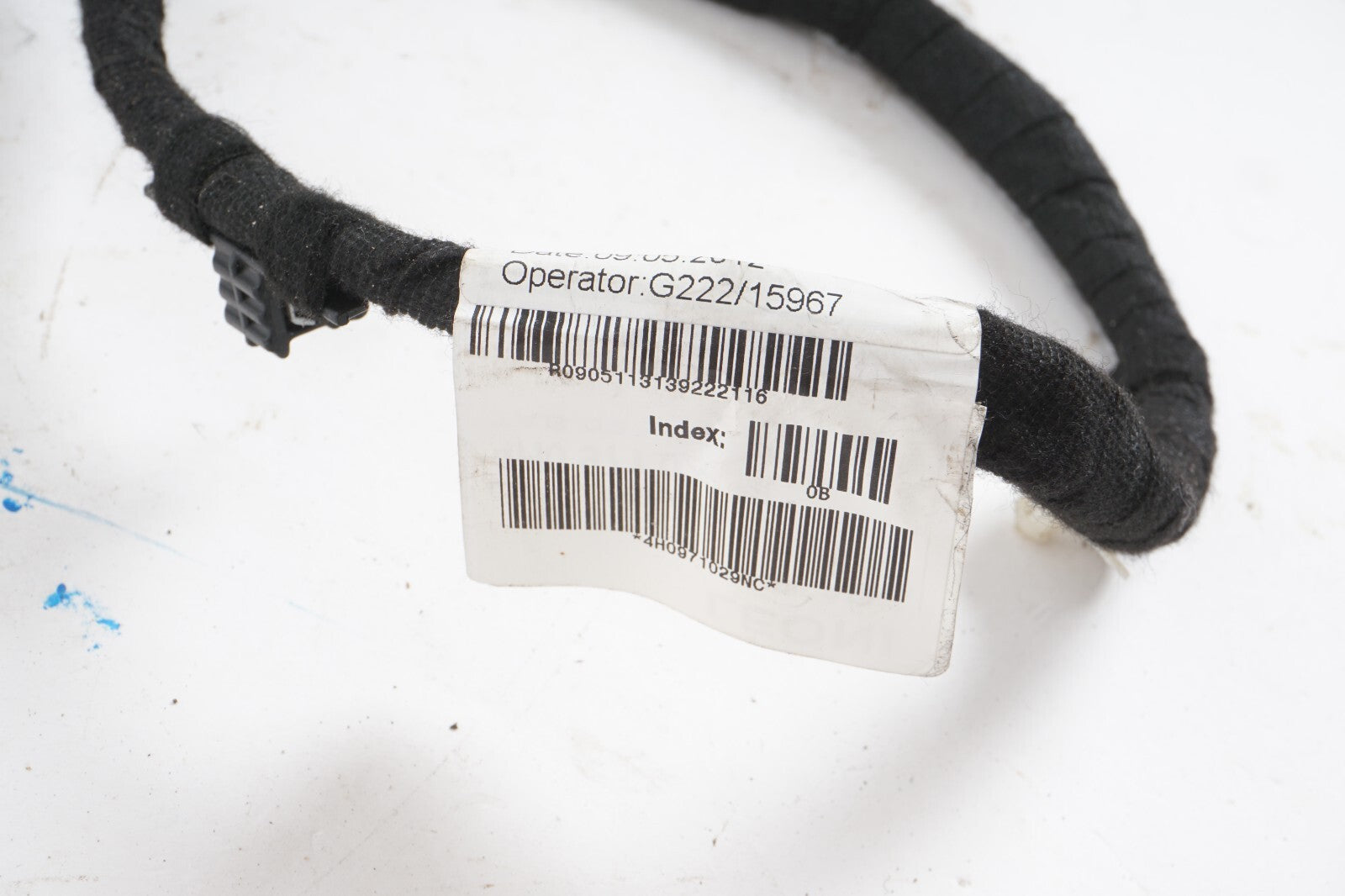 11-17 AUDI A8L FRONT LEFT DRIVER SIDE DOOR WIRE HARNESS OEM