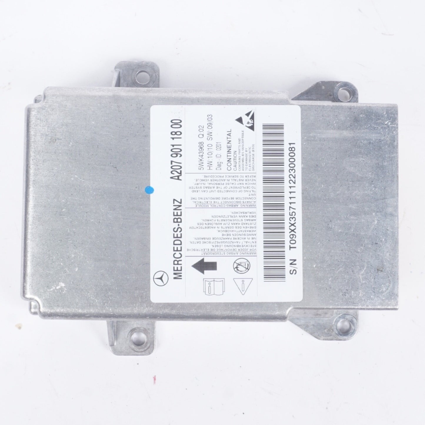 10-14 Mercedes W204 C350 C250 E350 Sensor Control Module 2079011800 OEM USED