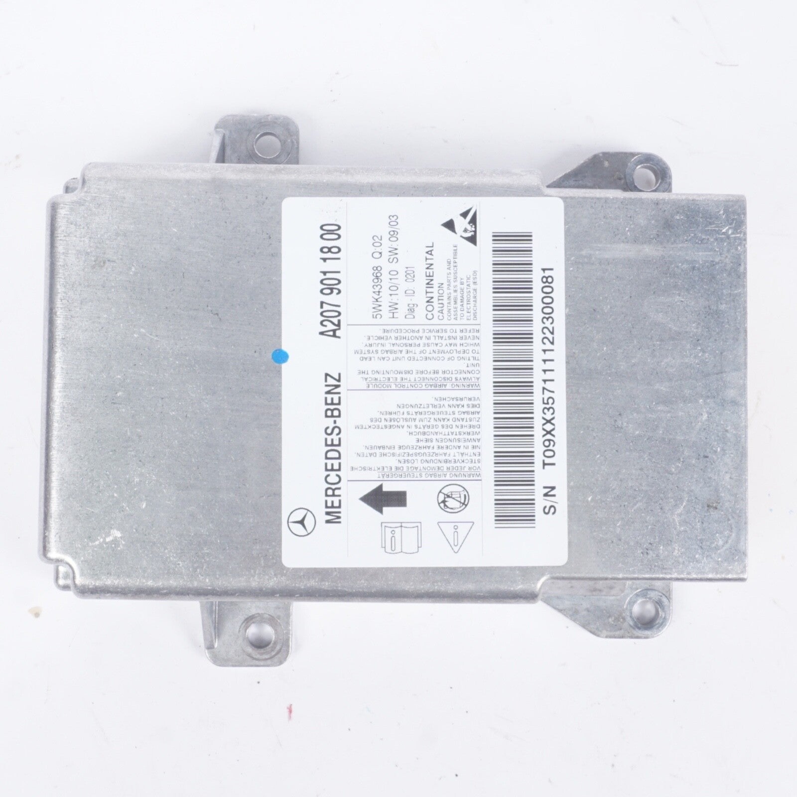 10-14 Mercedes W204 C350 C250 E350 Sensor Control Module 2079011800 OEM USED