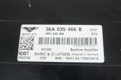 2016-20 BENTLEY BENTAYGA MULSANNE AMPLIFIER PREMIUM AUDIO SOUND BAND & OLUFSEN
