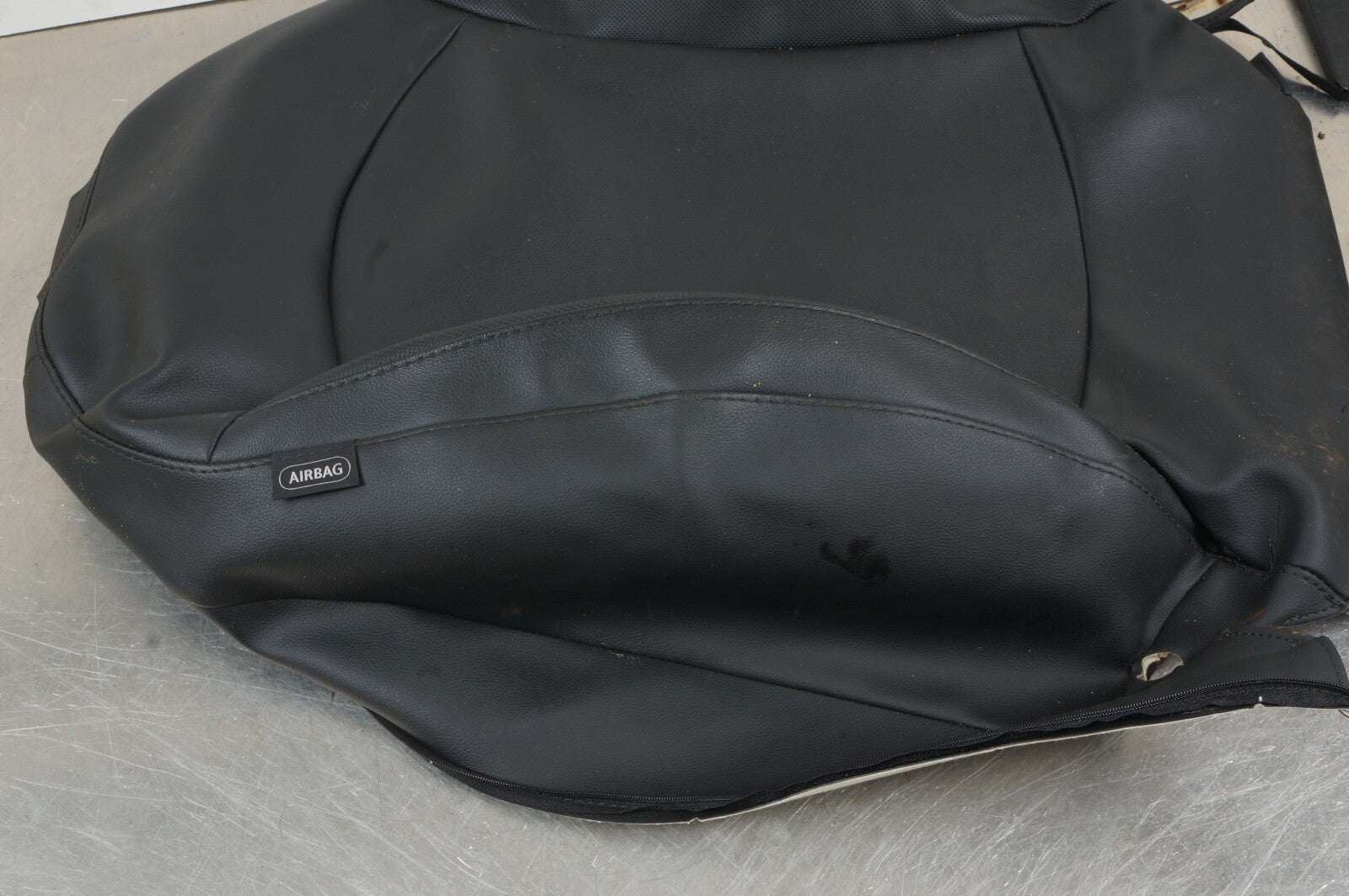 2007-2013 MINI COOPER FRONT RIGHT PASSENGER SIDE UPPER SEAT CUSHION BLACK OEM