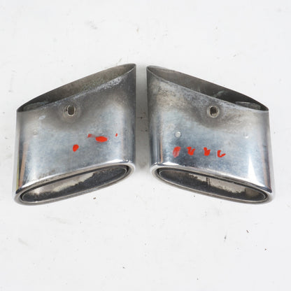 2003 - 2010 Mercedes R230 SL500 exhaust tips, set, left and right OEM