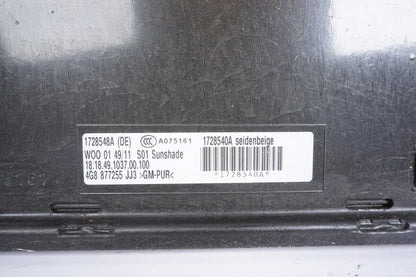 2012 - 2017 AUDI A7 SUNROOF SHADE TRIM 4G8877255 OEM