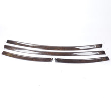 07-13 BMW E92 328i Coupe Front Rear Left Right Door Panel Woodgrain Molding Trim