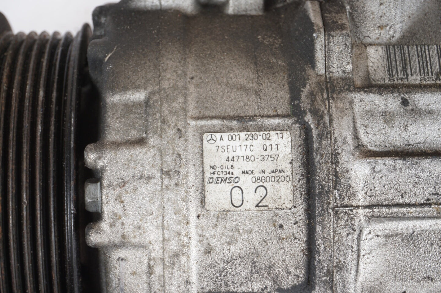 03-06 Mercedes R230 SL500 AC A/C Air Conditioning Compressor 0012300211 OEM