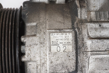 03-06 Mercedes R230 SL500 AC A/C Air Conditioning Compressor 0012300211 OEM