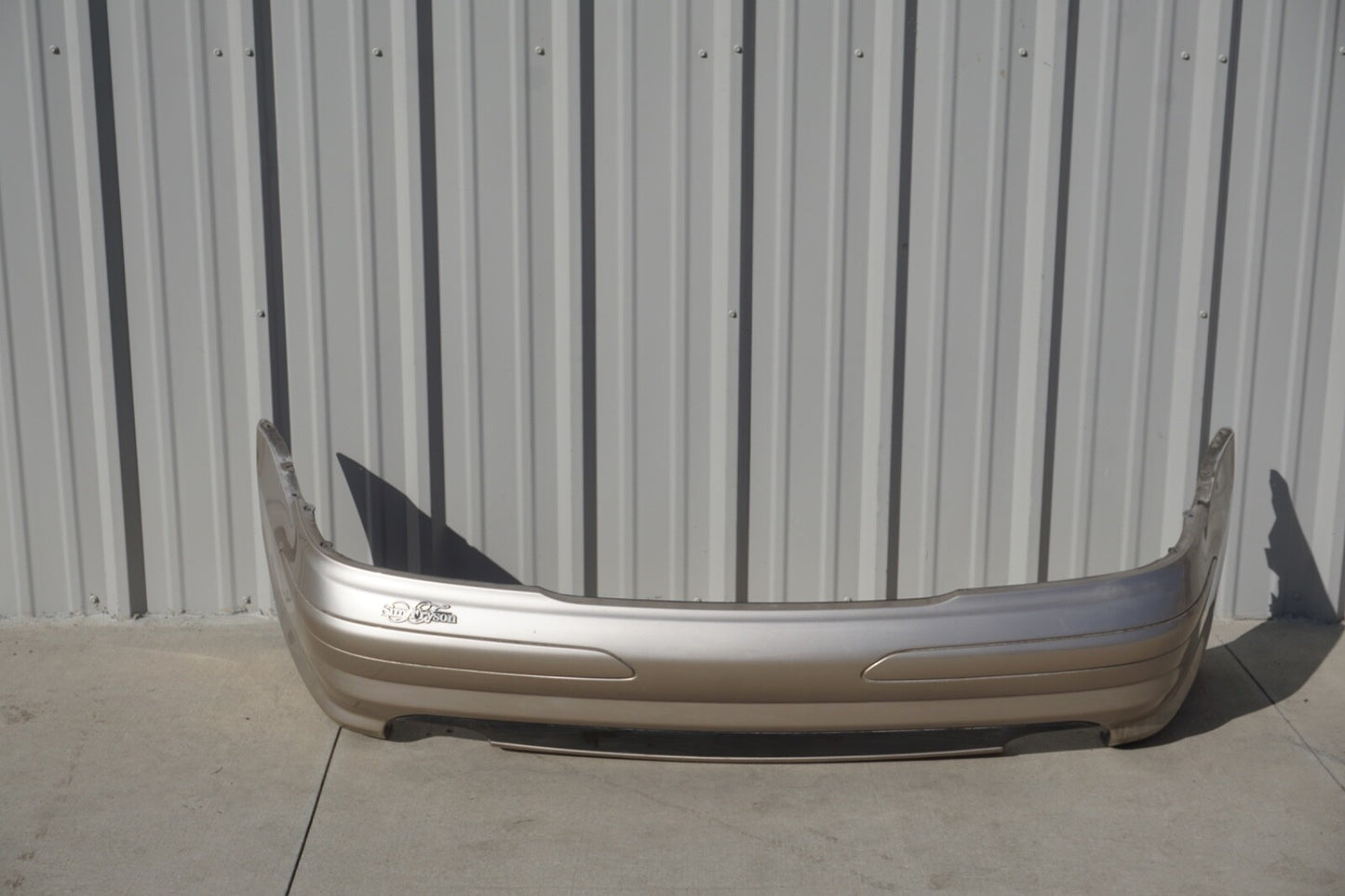 03-08 Mercedes R230 SL550 SL500 Rear Bumper Cover Assembly Oem