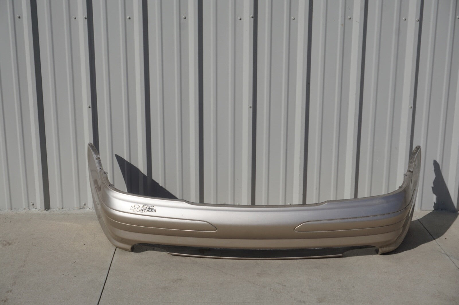03-08 Mercedes R230 SL550 SL500 Rear Bumper Cover Assembly Oem