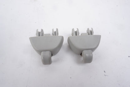 2005 - 2011 Audi A6 Left And Right Sun Visor Shade Hook Clip Pair OEM