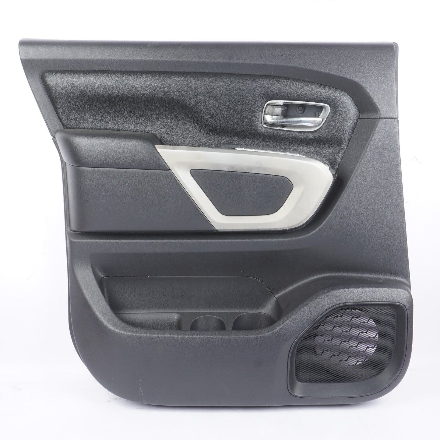 2019 - 2021 NISSAN TITAN REAR LEFT SIDE DOOR TRIM COVER PANEL BLACK OEM