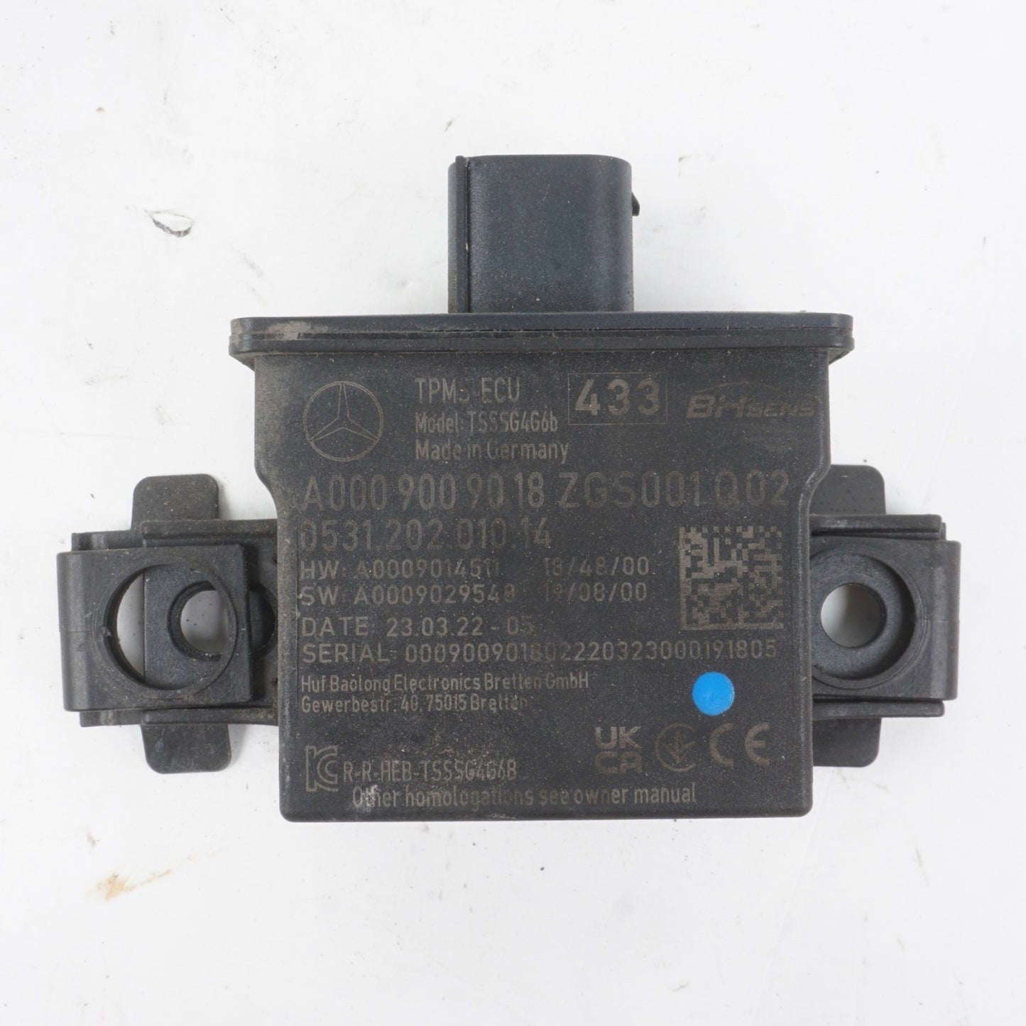 2021 - 2024 MERCEDES GLB EQB OEM X247 2.0L TIRE PRESSURE MODULE A0009009018