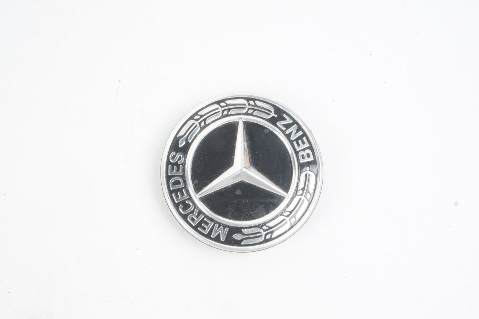 Mercedes Benz Genuine Wheel Center Cap Black OEM