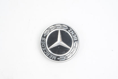 Mercedes Benz Genuine Wheel Center Cap Black OEM
