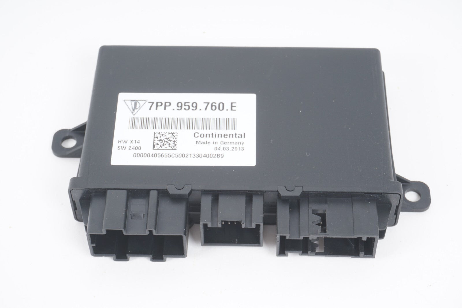 2011-2018 PORSCHE CAYENNE FRON SEAT CONTROL MODULE 7PP959760E OEM